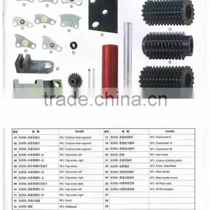 Chain Link, Screw , Join Together Plate, Chain Wheel , Steel Needle of Cam , Roller thumbnail-1