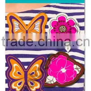 Neon Iron on Canvas Patch Colorful Patches for Clothing thumbnail-1