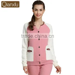 Factory Wholesale Qianxiu Casual Women Relaxed Sleepwear thumbnail-1