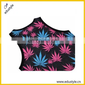 Hot Selling 100% Polyester Mesh Tank Top Men Gym Custom thumbnail-3