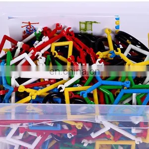 2017 Magic DIY Kids Educational Toys Puzzle Splicing Clever Sticks thumbnail-2