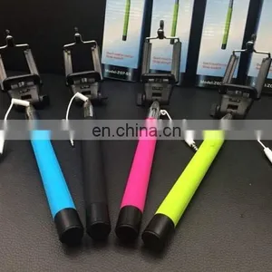 Round Tube Easy Take Photo Mobile Phone Selfie Sticks thumbnail-2