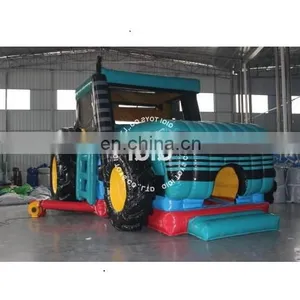 Giant Halloween Inflatables Moonwalk Inflatable Combo Play Games thumbnail-1
