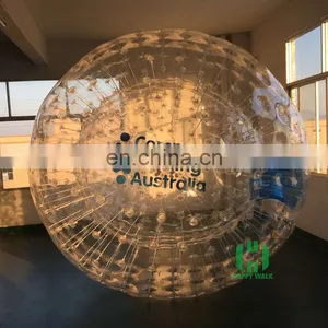 HI Cheap 0.8mm PVC 2m Giant Clear Plastic Kid Size Hamster Ball for Sale thumbnail-2