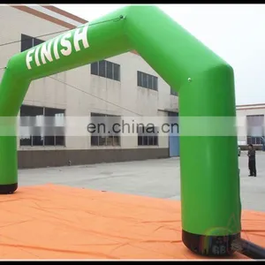 Green Colors Durable Inflatable Marathon Race Finish Line Arch Inflatable Archway For Sale thumbnail-1
