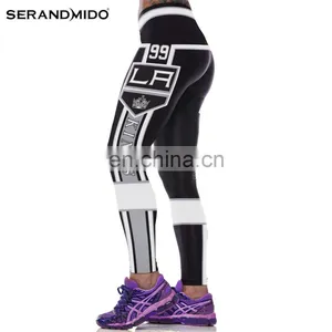 Women Sport Fitness Yoga Leggings With Printing thumbnail-4