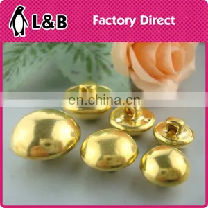 2016 High Quality Vintage Antiqued Metal Dome Shank Buttons Military Brass Buttons thumbnail-6