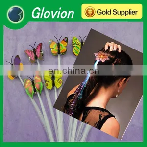 Hot Sale Decoration Glowing Flash Braid Light up Hair Braid/flashing Braid for New Years Eve Party thumbnail-1