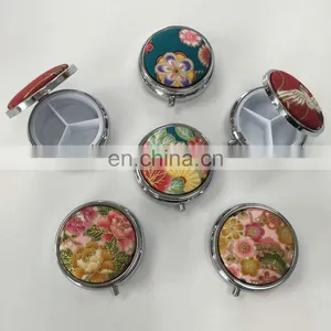 Customized Collection Box,Pill Casewith Fabric With Embroidery Logo thumbnail-2