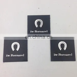 Custom High Quality Jacket Embossed Denim Leather Patch Labels thumbnail-5