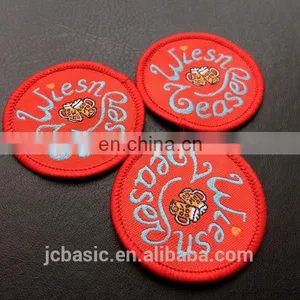 New Arrival 2017 Manufacturer Export Parches Brand Custom Iron Woven Patch thumbnail-4