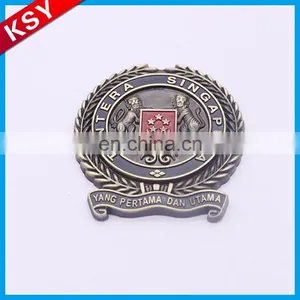Oem Reasonable Price Jeans Logo Plate Metal Blade Label For Clothing thumbnail-5