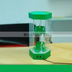 Large Clear Acrylic Boxes Locking Acrylic Display Case thumbnail-1