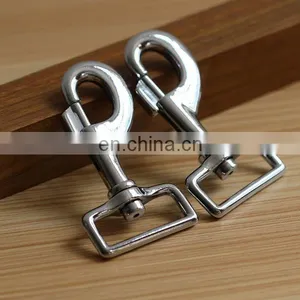 Wholesale Metal Swivel Clasp Hooks Metal D Ring Hooks for Bag Handles thumbnail-2