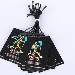 2018 Custom Hang Tags For Clothing Cheap Paper Swing Tags For Garment thumbnail-4