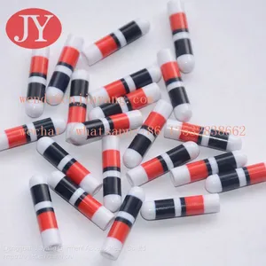 Jiayang Golden Drawsting ABS Shoelace Tip Plastic Shoelace Aglet Round thumbnail-5