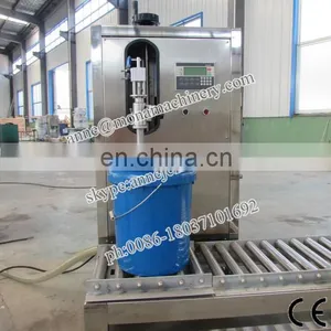 Weighing Type Semi-auto Paint Liquid Filler Filling and Capping Machine thumbnail-1