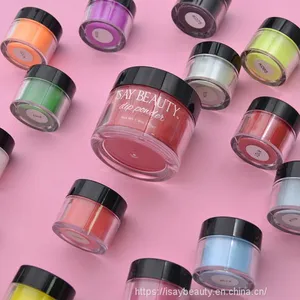 OEM Factory Wholesale Custom Private Label Acrylic Nail Dipping Powder for Nails Beauty Gel Nail Color Powder thumbnail-1