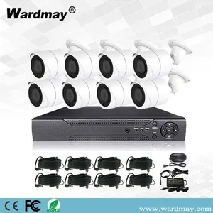 Motion Alert 4K Night Vision 8CH CCTV DVR Kit 8PCS IR Bullet Camera 8MP DVR thumbnail-1