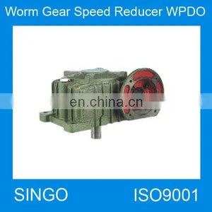 Worm Gear Speed Reducer WPDO Gear Motor for Sliding Gate thumbnail-1