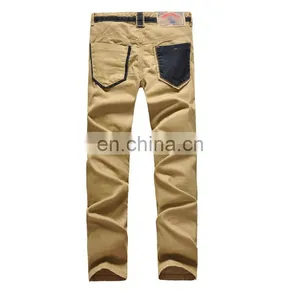 DiZNEW Wholesale Male Trousers Manufacturer Mens Jeans Pants Denim Jeans Trousers for Men thumbnail-3