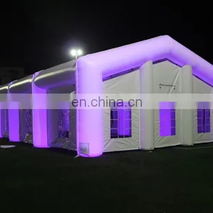 Large White Inflatable Wedding Tent Blow Up Marquee Tent Outdoor Party Event Air Tents thumbnail-7