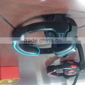 Lightweight High Quality Professional Gaming Headset Soft Earmuff Wired Headset thumbnail-1