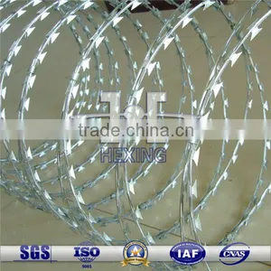 Anping Hot Dipped Galvanized Concertina Razor Barbed Wire Bto-22 thumbnail-1