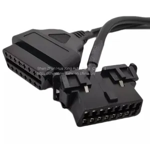 Universal OBD II OBD2 Splitter Extension Y Cable Adapter J1962 for GPS Tracking Devices Diagnostic thumbnail-1