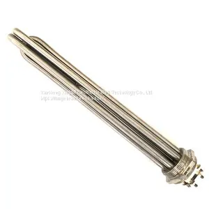 380v 4.8kw Flange Immersion Electric Water Tubular Heater thumbnail-1