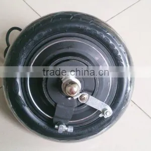 6 Inch 48V Brushless Gearless Electric Wheel Hub Motor With Braking Device for Scooter thumbnail-3