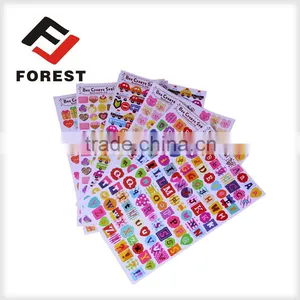 Supply Custom Adhesive Cartoon Sticker as Kids Sticker,labels for Different Shape of Cartoons thumbnail-1