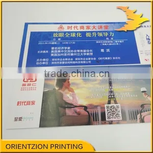 Custom OR Code Tickets, Lottery Ticket, Security OR Code Printing. thumbnail-1