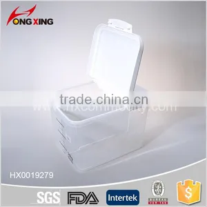 Transparent 15L Plastic Dry Food Container With Compartment thumbnail-4
