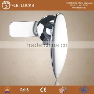 CE RoHS 2015 FEILEI MS309-1 China Factory Sell Zinc Alloy High Quality Cabinet L Door Handle Lock thumbnail-1