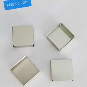 EFD25 Full Cover, EFD25 Transformer Core Top Cover. SUS301 Stainless Steel Material, With a Bright Surface. thumbnail-1