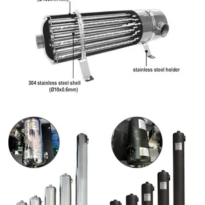Factory Supply Energy Conversion Swimming Pool Tubular Heat Exchanger Stainless Steel Portable Water Medium Heating thumbnail-2