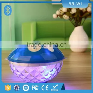 High Quality Stereo Waterproof Pool Floating Speaker With Six Light Shows thumbnail-1
