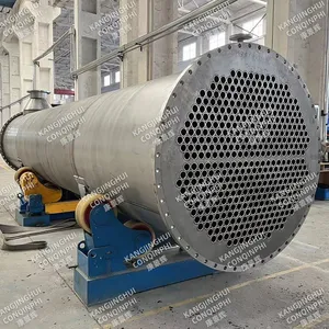 304 Stainless Steel Shell and Tube Heat Exchanger 150 PSI 200°F 20 Tubes 1