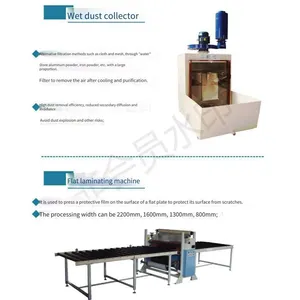 Lacquered Panel Film Laminating Machine, Glass Film Laminating Machine, Protective Film Laminating Machine, Veneering Machine thumbnail-3