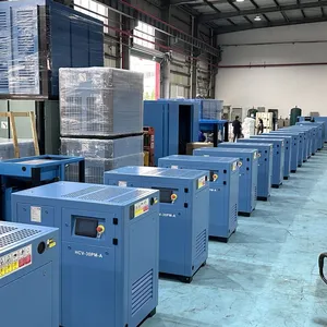 Fixed Screw Compressor.8BarSpiral Compressor.Intelligent Frequency Conversion Technology.More Energy-efficient. thumbnail-3