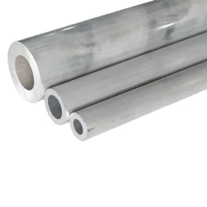 6061 T6 Thick Wall Aluminum Round Tube 25mm OD x 5mm 6mm 8mm Wall Hydraulic Cylinder thumbnail-1