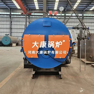 DAKANG BOILER High Efficiency Condensing Gas Steam Boiler, Low NOx Natural Gas Steam Generator For Food Chemical Industry thumbnail-1