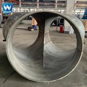 Smooth Finished Chromium Carbide Overlay Plate Anti‑Material Buildup Abrasion Resistant Mining Cement Liner thumbnail-5