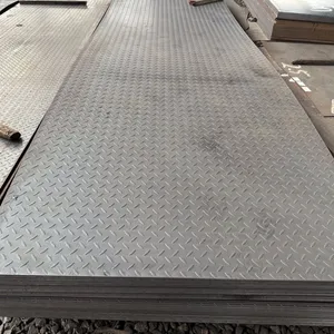 Carbon Steel Checkered Plate 3.75*1250 mm Checked Steel Plate/diamond Steel Sheet thumbnail-1