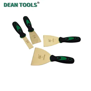 Non-Sparking Knife,Putty(Plastic Handle),Non-Sparking Putty Knife Scraper,Aluminum Bronze thumbnail-4