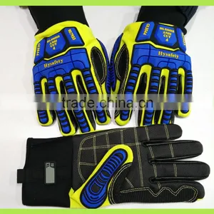 Impact/Super Oil Repellency/Oil Filed/PU Coated Excellent Grip Glove thumbnail-2