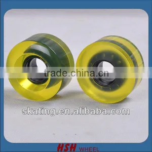 Chinese High Rebound Long Board Skate Board 58X32 PU Wheel thumbnail-3