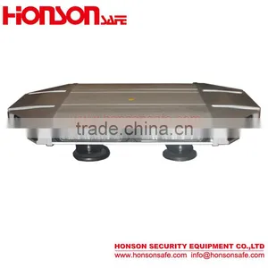 Aluminum Alloy LED Vehicle Amber Emergency Mini Lightbar HSM652B thumbnail-1