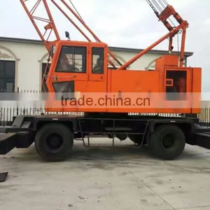 Wheel Moving Type IHI 25T Lattice Boom Crane Used Japan Made IHI 25T Habor Crane Second Hand 25t Lattice Boom Crane for Sale thumbnail-3
